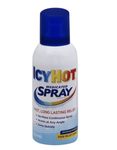 Icy Hot Maximum Strength Dry Spray Only 094 Each At Walmart Extreme