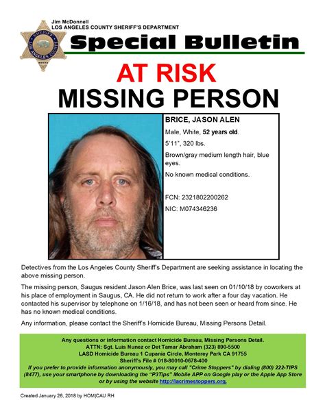 Missing Person Dwp Worker Prompts Search In Angeles National Forest