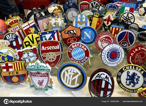 Logos Of Major Football Clubs Stock Editorial Photo © 360ber 160653596
