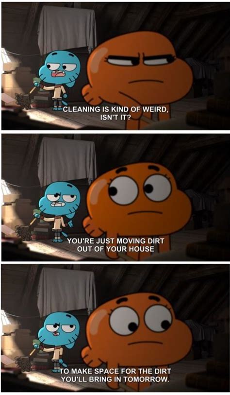 The Amazing World Of Gumball Funny Quotes