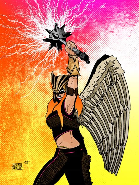Hawkgirl Lightning Mace By Lone Wolf Boudin On Deviantart