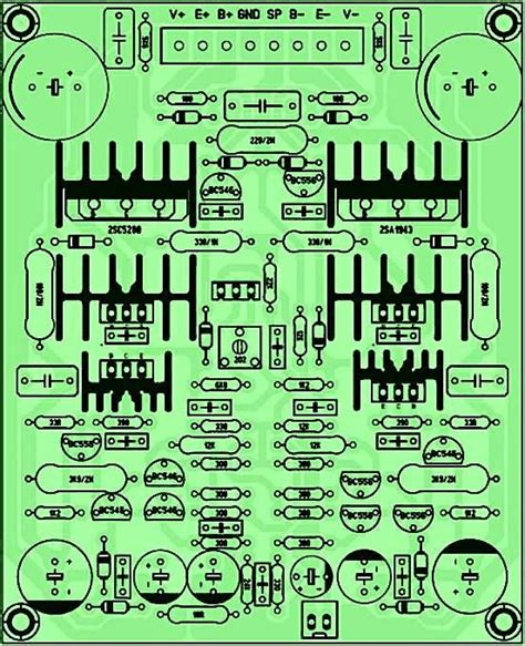 I have been looking for a good stereo amplifier circuit diagram for a long time. PCB Driver Power Amplifier Yiroshi | Esquemas eletrônicos, Amplificador, Circuito eletrônico