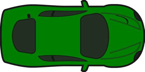 Green Car Top View Icon Png Transparent Background Free Download