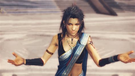Dark Hair Women Video Games Final Fantasy Xiii Oerba Yun Fang Screen Shot Necklace