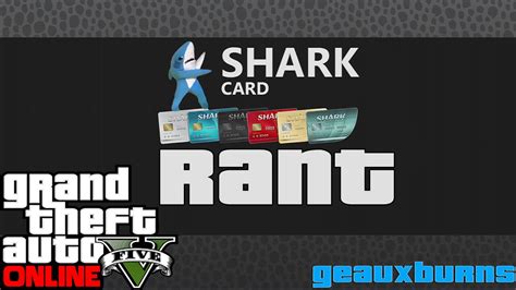 Gta Online Shark Card Rant Youtube