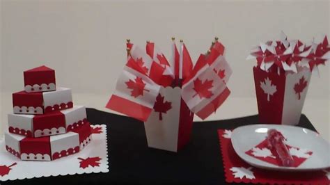And canada, which is good because the products here are definitely pricey—although very high quality. Simple party decorations for Canada Day - YouTube
