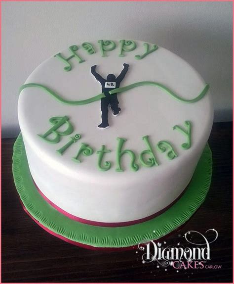Here is a simple cake with spiderman figure on it. Marathon Cake - Cake by DiamondCakesCarlow (With images) | Cake, Running cake, Simple birthday cake