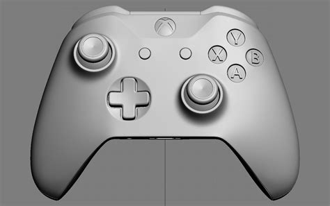 Xbox One S Controller 3d Model 49 3ds C4d Fbx Ma Max Obj Free3d