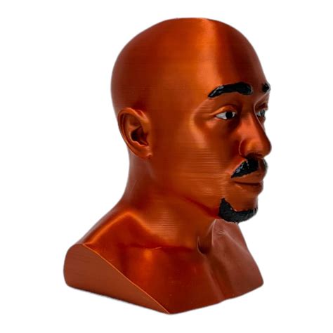 2pac Bust Scuplture Tupac Statue Etsy