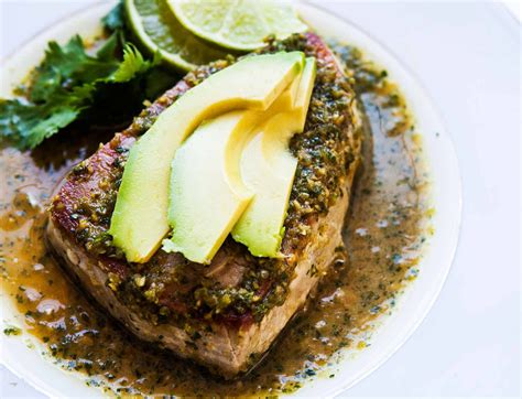 Seared Tuna with Avocado Recipe