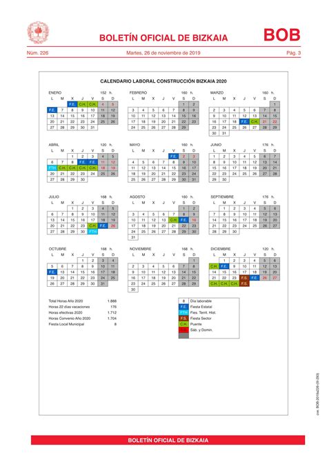 Calendario Laboral Bizkaia 2021 Ela Calendario Laboral Bizkaia 2021