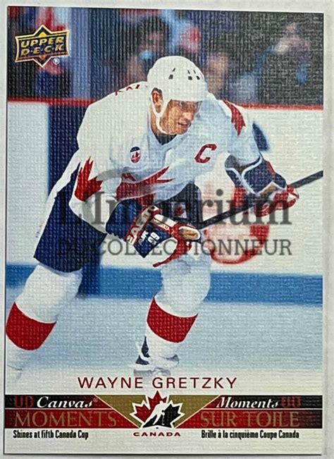 Cm 15 Wayne Gretzky Team Canada 2022