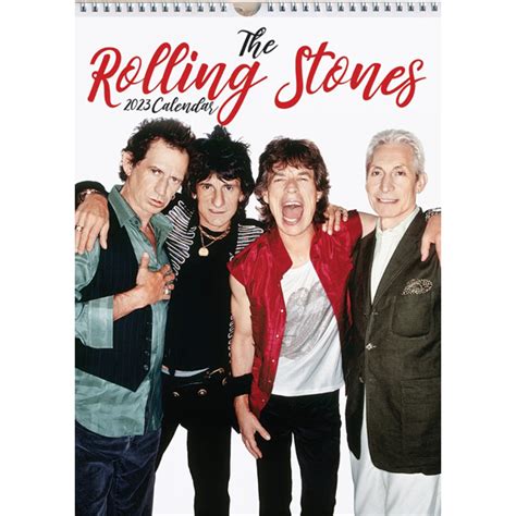 Rolling Stones 2023 Unofficial Calendar Kalender Rockart Shop Free