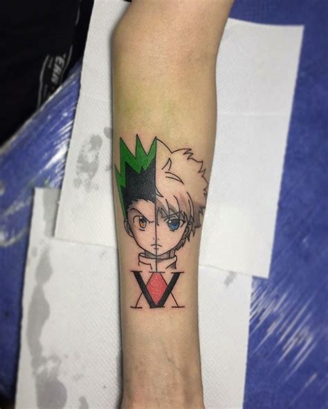 Hunter X Hunter Tattoo Mikeramirez Cool Wrist Tattoos Wrist