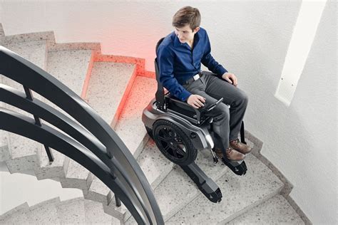 The great thing is that everything on this wheelchair is automated. Scewo Stair Climbing Wheelchair » Gadget Flow
