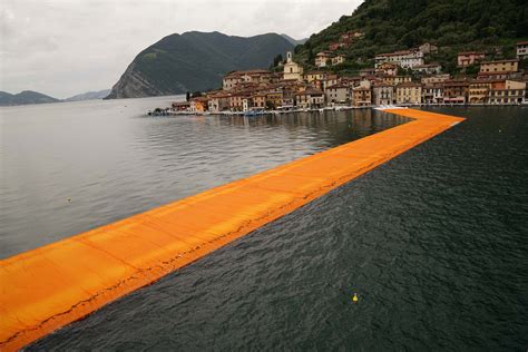 Floating Piers By Christo And Jeanne Claude Readies For Its Public