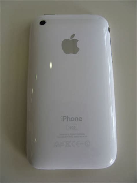 Apple Iphone 3gs 16gb White With Charge Head Phone Clickbd