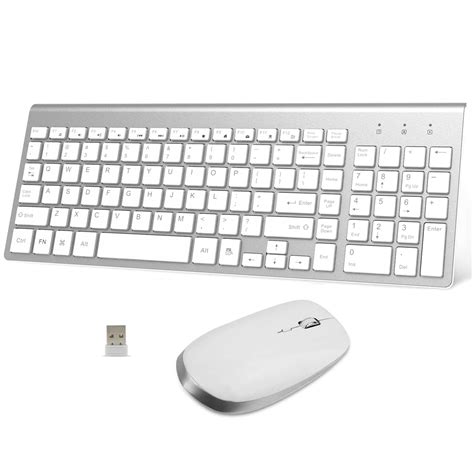 Buy Wireless Keyboard And Mouse Usb Slim Compact Full Size Keyboard