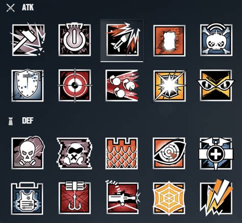 Rainbow Six Siege Operator Icons Quiz By Tom007