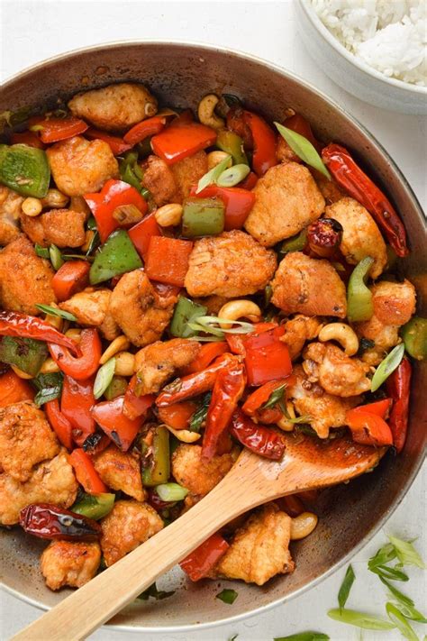 Szechuan Chicken Recipe In 2021 Szechuan Chicken Easy Asian