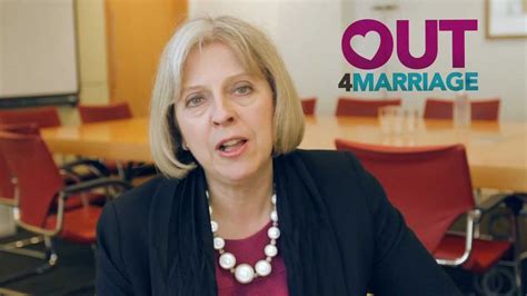 Uk Home Secretary Theresa May Is Out4marriage Are You Youtube