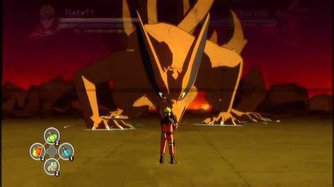 Naruto Storm 3 Naruto Vs Nine Tailed Fox Boss Battle S Rank Youtube