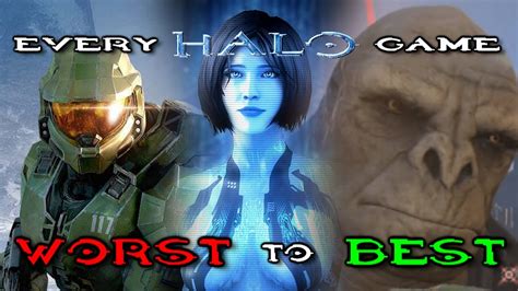 Every Halo Game Ranked From Worst To Best Youtube