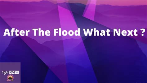 After The Flood What Next Sunday Service 24052020 Youtube