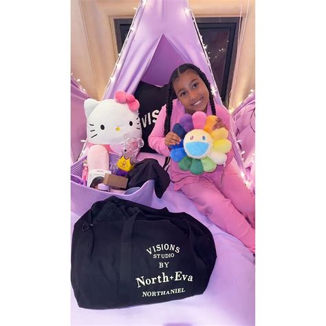 kim kardashian s daughter north has birthday sleepover photos us weekly