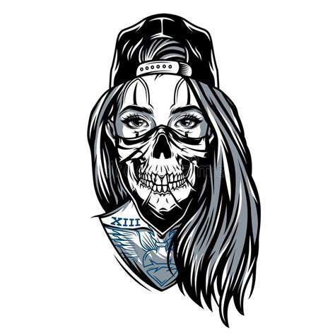 Drawing And Illustration Bandanna Skull Skeleton Face Mask Svg Design