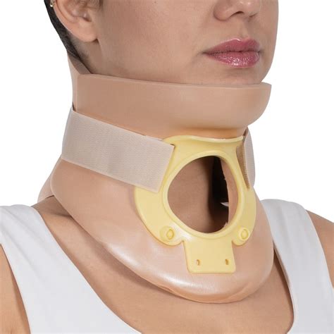 Adjustable Pvc Cervical Collar With A Chin Support Wingmed Orthopedic