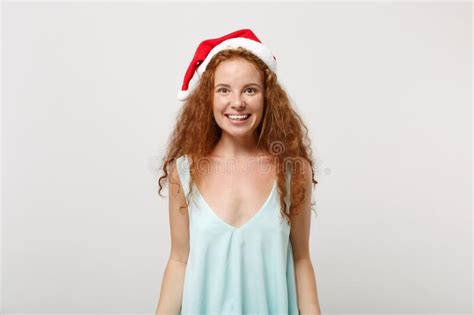 Redhead Santa Helper Stock Image Image Of Colorful Girl 9110779