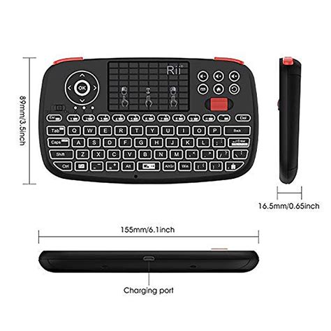Bán Rii I4 Mini Bluetooth Keyboard 24ghz Dual Modes Handheld