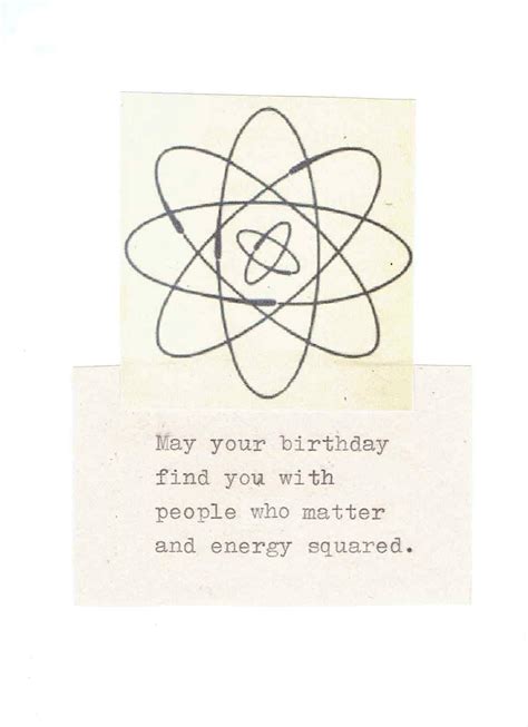 Energy Squared Funny Physics Birthday Card Vintage Science Etsy