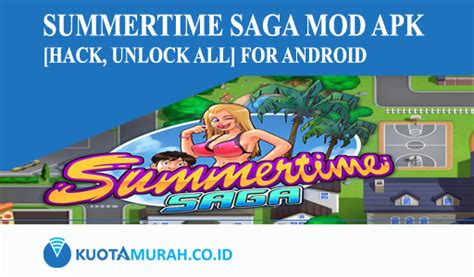 Summertime Saga Mod Apk Hack Unlock All For Android Latest