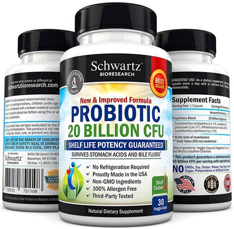 Buy Probiotics Supplement - Acidophilus & Lactobacilus 20% OFF ...