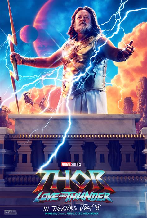 Marvel Releases New Character Posters For Thor Love And Thunder