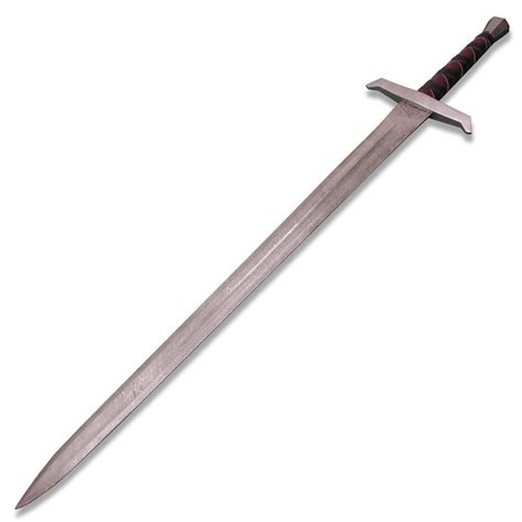 King Arthur Excalibur Movie Replica Damascus Steel Sword With Sheath