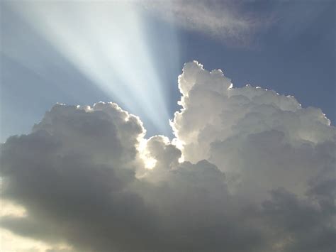 Cloud Sunbeams Light Free Photo On Pixabay