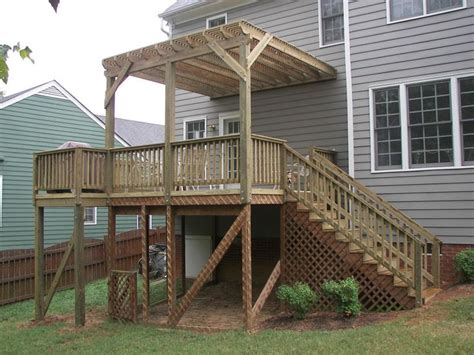 You're essentially building an entirly new house on top of your existing home without the cost of a foundation. 17 best images about Covered Decks on Pinterest | Custom ...