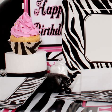 Birthday Direct Zebra Print Party Supplies Zebra Print Party