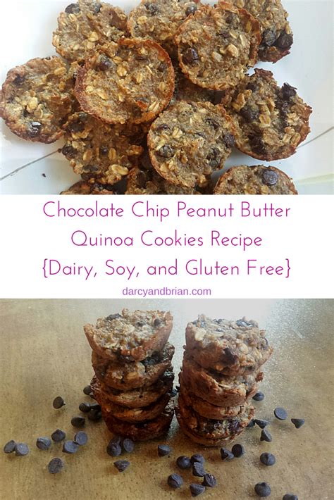 Gluten Free Chocolate Chip Peanut Butter Cookies Recipe Dairy Soy