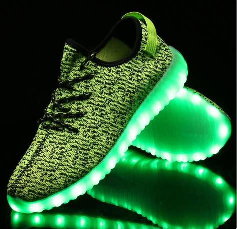 Led Light Up Shoes For Adults 2017 New Fashion Colorful Luminous Shoes