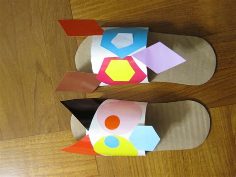 Cullen's abcs is and awesome resource for crafts projects. Shine Kids Crafts: Paper Crafts - Slippers / Flip Flop