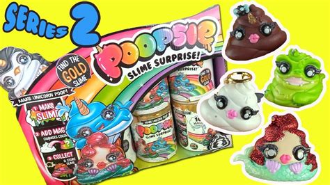 Poopsie Slime Surprise Series 2 Drop 2 Full Box Opening Gold Slime