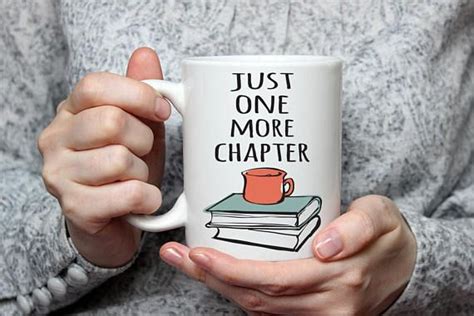 just one more chapter mug book lover mug reading mug etsy in 2020 ts for readers mugs