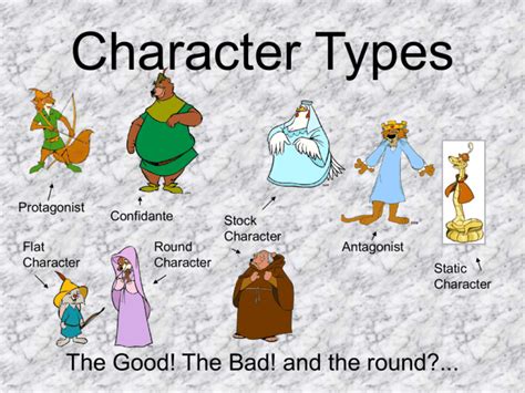 Class 96 Character Types And Magical Realism Stories Studies In