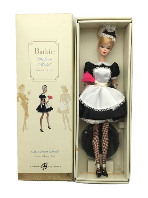 Barbie Figuregold Labelthe French Maidbfmcfrench Maid Ja295 For