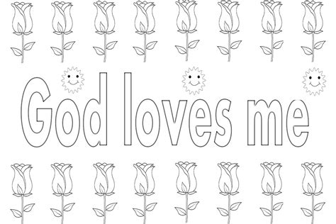 23 God Is Love Coloring Pages And Show Your Love Free Coloring Pages
