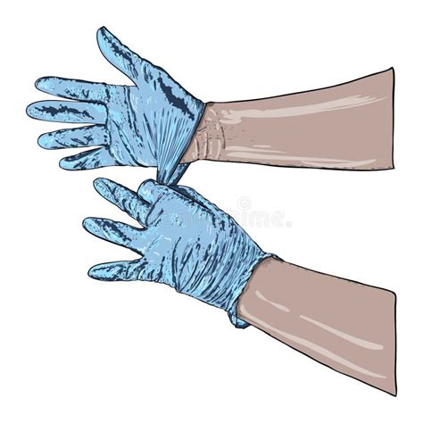Medical Latex Gloves With Prosthetics Medical Latex Gloves With Syringe